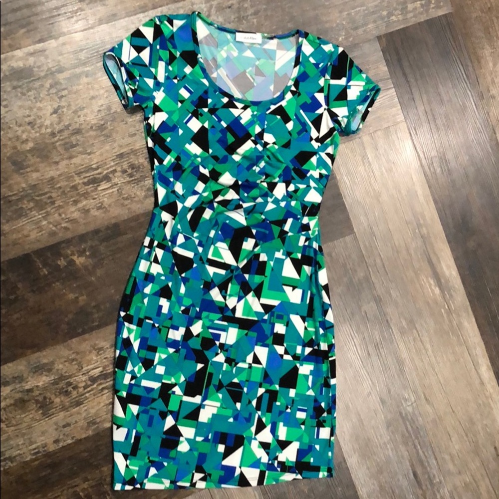 Calvin Klein Dress with Geometric Print